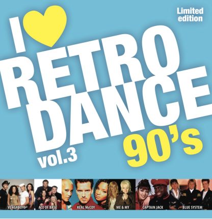 I LOVE RETRO DANCE 90's  Vol.3 (compilation)  PRE-ORDER / OUT: 24.11.2025